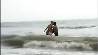 Beach Bareback Public Exposure!