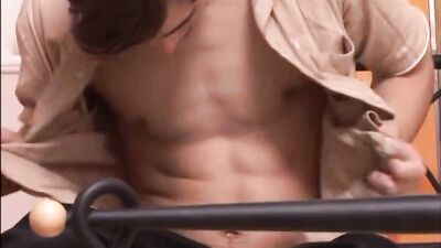 Green Bed Fucks: Cute Boys Bareback and Cum!