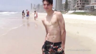 Brendans Handjob Adventure: Down Under in Australia!