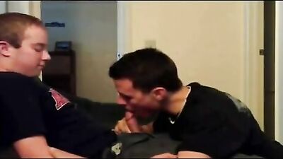 Straight Buddy Twink Oral Explosion