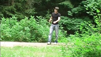 Kostya Again: Amateur Handjob Action for Gay Porn Lovers!