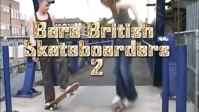 British Skateboarders - Raw Cum Shots!