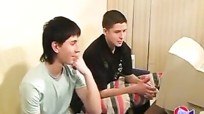 Young Computer Boys Get Down & Dirty in Gay Porn Hook-up!