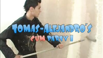 Latino Bareback Action with Tomas & Alejandro