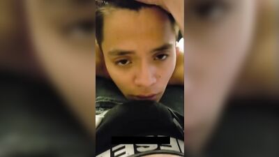 Gay Porn Oral Delight: Cute Boy Blows Verbal Daddy