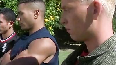 Outdoor Frat Orgy - Wild Gay Sex Adventure