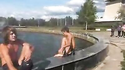 Gangbang - Public Skinny Dip! Teen Gay Porn