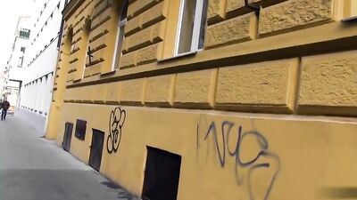 Raw Street Pick-up - First Time Gay4Pay Porn with Ass Play and Bareback Action!