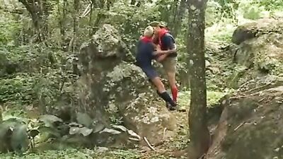 Scouts Outdoors: Wild Gay Porn Sex with Horny Teens