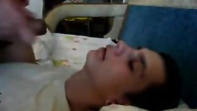 Sleeping Boy Gets His Medicine: Amateur Cum Shots