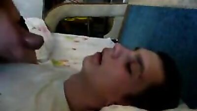 Sleeping Boy Gets His Medicine: Amateur Cum Shots