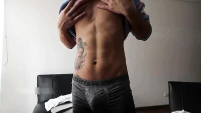 Hole Again - Gay Porn Video - Straight Guy with Cum Drinking Problem