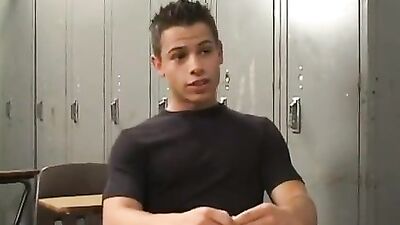 Sexy boy & his teacher suck fuck cum