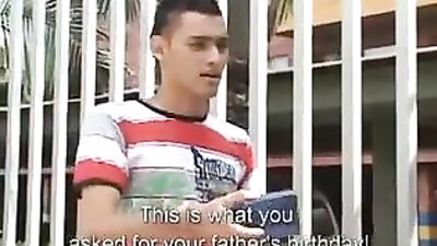 Cute latin boys suck fuck bare and love to eat cum