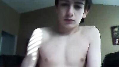 Dark haired jerker