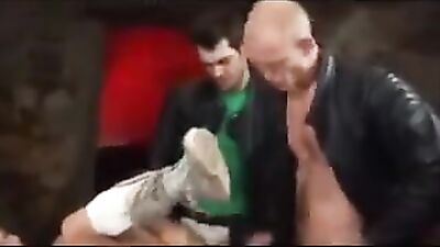 Leather Fetish 3-Way: Hardcore Action in the Bedroom!