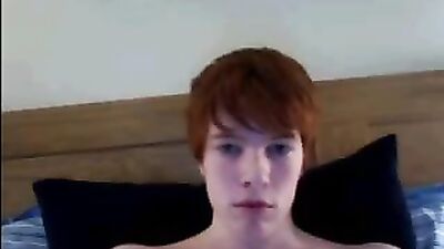 Cute Redhead Boy Goes Solo Again: Amateur Passion Unleashed