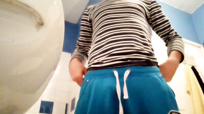 Gay Porn Fetish - Cum Handsfree Amateur Style!