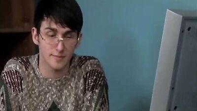 Cumming in the Classroom: Sweet Boys Swap Spit and Fuck