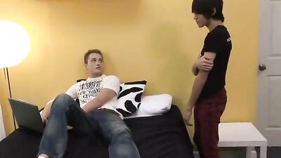 Smooth Shaved Twink Cockfest: Double Load Frenzy!