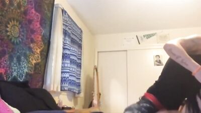 Straight friends tag team slut - Amateur big cocks action!