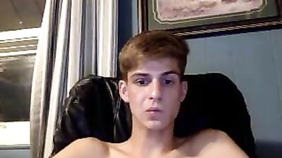 Webcam and Dildo Boy Revisited - Naked Pose for Online Pleasure