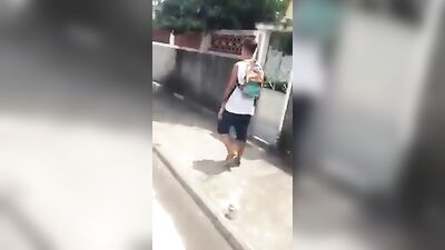 Latino Ass Master - Fun in Public!