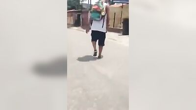 Latino Ass Master - Fun in Public!