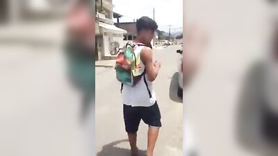 Latino Ass Master - Fun in Public!