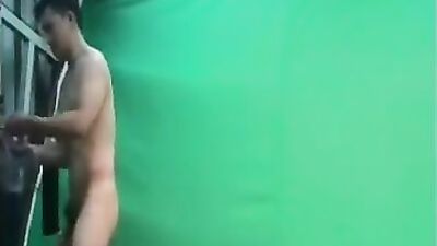 Asian Cum Shots - Chinese Underwear Model Photo Shooting 2