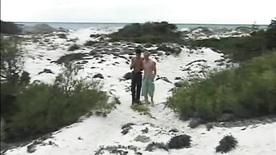 Horny Strand Boys - A Day At The Beach - Gay Oral Handjob Action Video