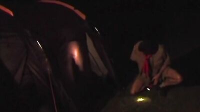 New Young Twink Cumshots - Group Orgasms in Tents