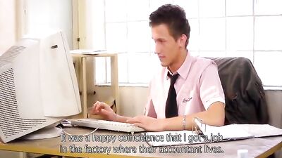 Hard Job: Bareback Action Gay Video