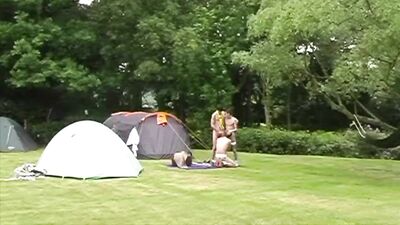 Young Cum Brimming Twinks In Tents Orgasms - Busted By Two Twinks