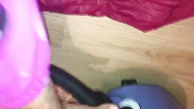 Fuck My Vacuum Cleaner And Cum On A Leather jack: Ultimate Gay Porn Experience