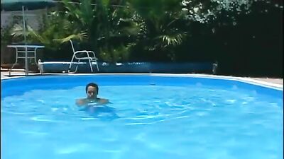 Swimming Pool Twinks - Two Dudes Fucking in the Sunshine!