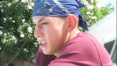 Swimming Pool Twinks - Two Dudes Fucking in the Sunshine!