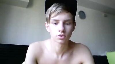 Blond Angel Ernests Hot Cum Shot Handjob Adventure!