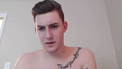 Cumming Solo: Thelos Web-Cam Cock Sucking Adventure