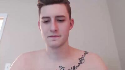 Cumming Solo: Thelos Web-Cam Cock Sucking Adventure