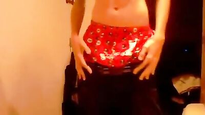 Shiny Boxers Boy Web-Cam Wanking - Gay Amateur Ass Play