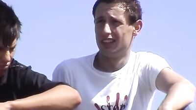 Hot Boys in the Field: Oral Delight for Big Cocks