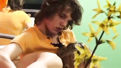 Long Pretty Hair Twink Bareback - Raw and Rough Gay Porn