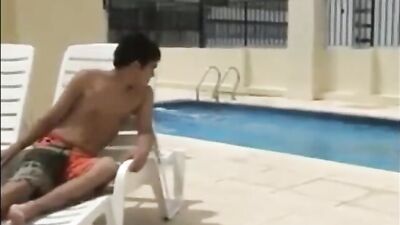 Pool Boys Go Wild - Hardcore Gay Porn Action!