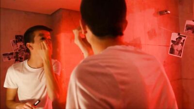 Muscle Boys Bareback Cum Shots: I Know You - A Gay Porn Video