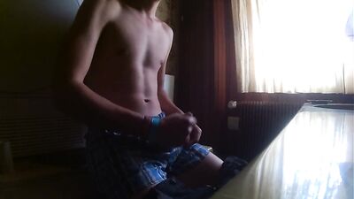 Cum in Boxers - Hardcore Gay Porn Video!