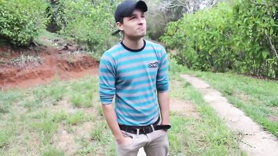 Suck Dick in Public Challenge - Cum Shots with Father and Son - Oral Delights