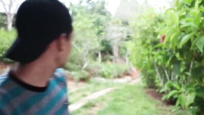 Suck Dick in Public Challenge - Cum Shots with Father and Son - Oral Delights