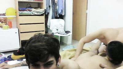 Mediterraneo Barebacking Nikobold in a Gay Porn Video!