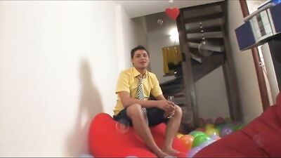 Bareback Birthday Fuck Fest: Hot Boys Love Oral Cum Shots